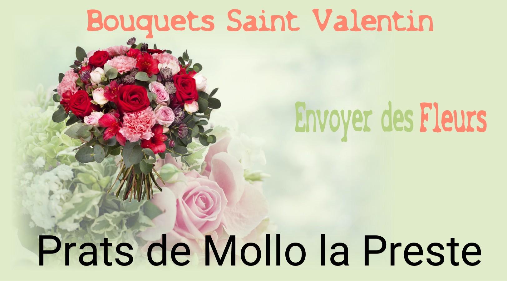 Roses de Saint-Valentin livrées à Prats-de-Mollo-la-Preste